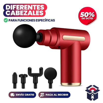 PortaRelief® | Masajeador Muscular Profesional  + Guia Definitiva GRATIS