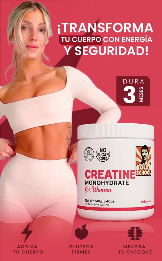 Creatina Monohidratada Pro old school (IMPORTADA)